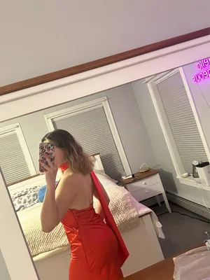 Red maxi dress thumbnail 6