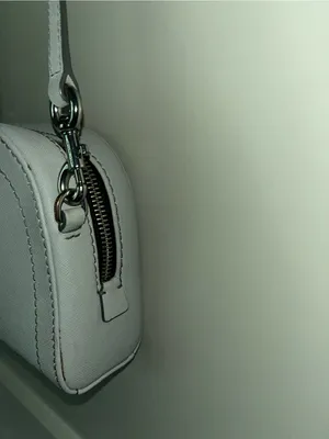 Marc Jacobs Storm Grey Leather Mini Crossbody Bag thumbnail 6