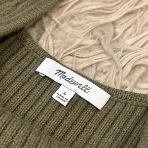 Madewell sweater dress size large thumbnail 2