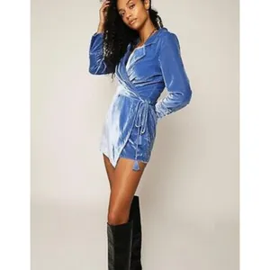 Free People Viola Blue Romper‎ thumbnail 4