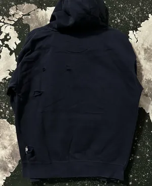 Nike Men’s Navy Pullover Hoodie  thumbnail 5