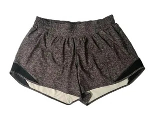 Lululemon Hotty Hot Short 4” in Heather Lux Multi Black Size 8 thumbnail 4