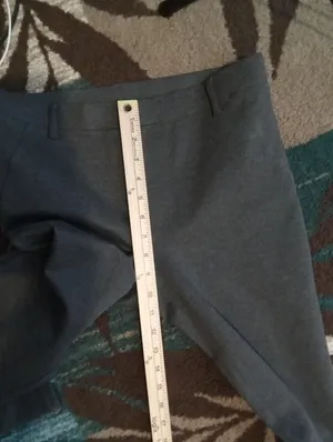 Quince Pull On Ponte Stretchy Office Work Business Gray Womens Pants Size Small thumbnail 12
