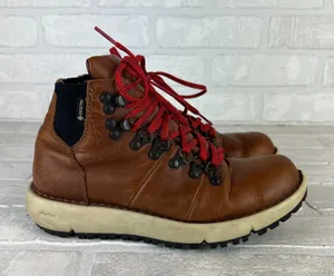 Danner Vertigo 917 Boots Womens 5.5 Brown Leather Gore Tex Soft Toe Cathay Spice thumbnail 1