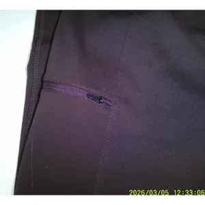 NWT New S Tall 4 6 Maroon Red Blackberry Carhartt Leggings Pants Womens High Wai thumbnail 6