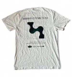 Comfort Colors “Missed Connections” Brooklyn NY Creator Economy NYC T-Shirt M thumbnail 1