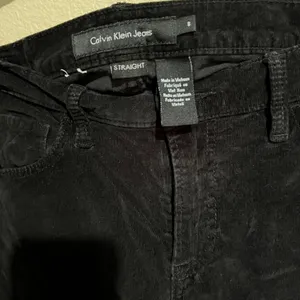 Calvin Klein corduroy Straight pants size 8 x 32 Preppy academia‎ classic thumbnail 2
