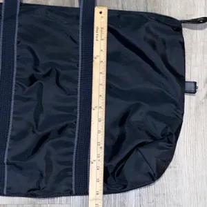 Vintage Pierre Cardin black canvas duffle bag thumbnail 7
