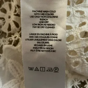 By Anthropologie‎ 100% Cotton Cream Lace Babydoll Sleeveless Cutout Top Size XL thumbnail 7