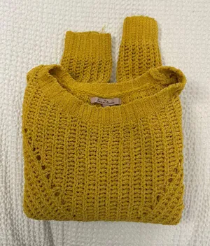 Love Tree Yellow Sweater thumbnail 5