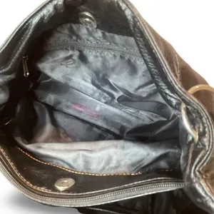 The Sak Black and Silver Patchwork Shoulder Bag thumbnail 10