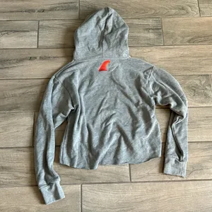 Shell beach cropped hoodie Gray Size M thumbnail 4