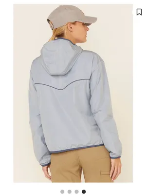 Wrangler Light Blue All-Terrain Jacket with Red Logo thumbnail 4