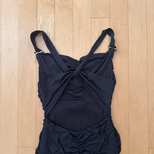 Princess Polly Yakira black halter maxi dress with gold hardware thumbnail 6