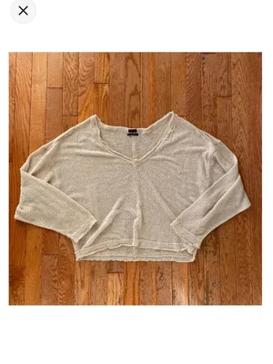 Urban Outfitters beige sweater thumbnail 2