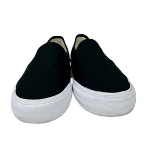 Keds Women's Double Decker WF63480 Size 9 Slip‎ On Black Canvas Pre-owned thumbnail 3