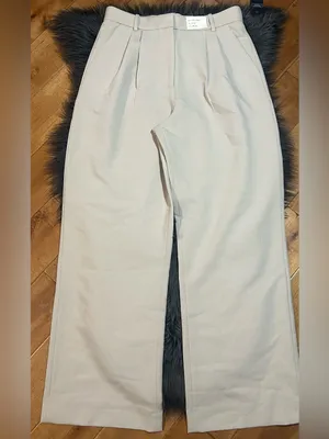 Abercrombie & Fitch Ultra High Sloane Tailored Wide Leg Pants Size 30/10 thumbnail 3