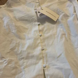 NWT‎ commense white blouse small White thumbnail 5