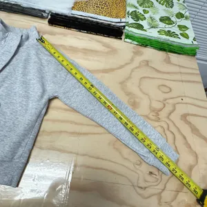 Hippie Rose Heather Gray Quarter Snap Mock Neck Sweatshirt‎ Medium Athleisure thumbnail 13