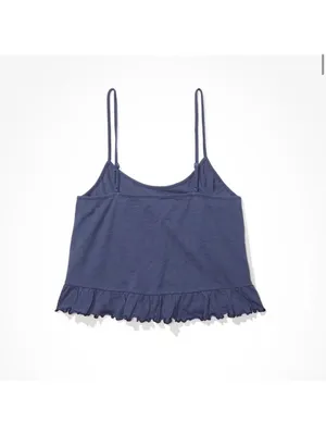 AE Cropped Relaxed Cami Women's Size Small thumbnail 8