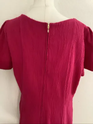Lilly Pulitzer Pink Brinley Stretch Shift Dress Pink Jacquard Size XL, New NWOT thumbnail 4