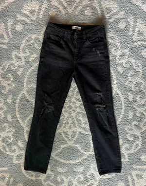 JBD Ripped Black Jeans thumbnail 1
