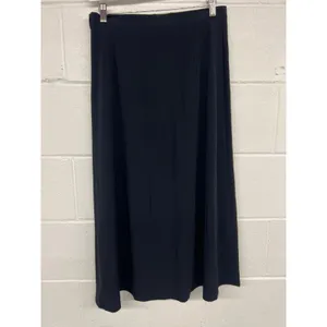 NEW Designer NWT luisaviaroma skirt L Large 8-10 black a-line skater alphatauri thumbnail 2