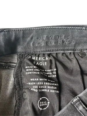 American Eagle Curvy Super High Rise Flare thumbnail 4