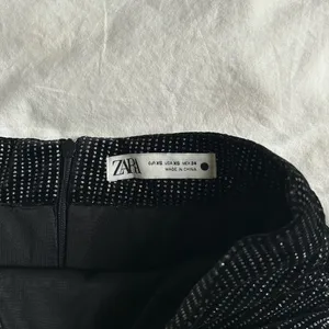 Zara black Ruched Skirt thumbnail 2