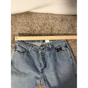Harley Davidson Faded Glory Jeans Womens 10L Bootcut 100% Cotton Blue Denim thumbnail 9