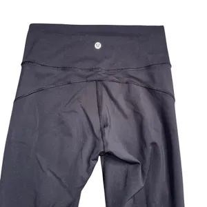 Lululemon All The Right Places Leggings Womens Black Excellent High‎ Rise Pocket thumbnail 3