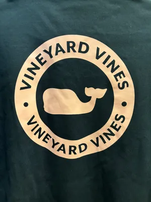 Vineyard Vines Navy And Light Pink Quarterzip thumbnail 3