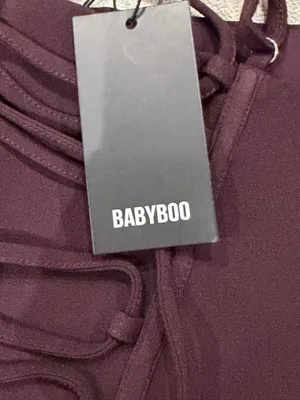 Babyboo Cornelia mini dress plum thumbnail 4