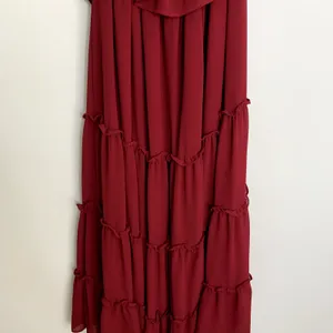 Misa Los Angeles X REVOLVE Micaela Dress Burgundy Womens Medium thumbnail 6