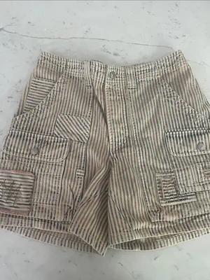 We The Free Day Dreamer Railroad Free People Boho Striped Shorts thumbnail 5