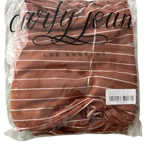 Carly Jean Los Angeles Wide Leg Pants in Rust thumbnail 4