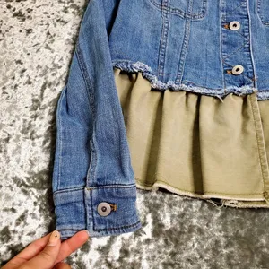 Anthropologie Pilcro Flounce Denim‎ Jacket thumbnail 6