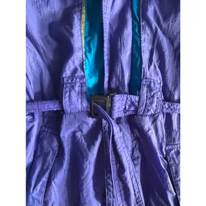 Vintage 90s Inside Edge Purple Blue One Piece Ski Suit‎ Youth XL Womens Fit Snow thumbnail 12