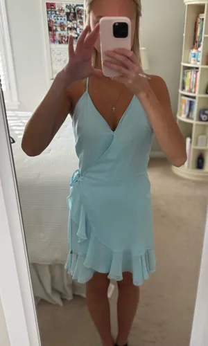 Revolve Mini Dress Blue Lovers + Friends thumbnail 2