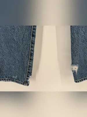 Levi's‎ Jeans Womens 28 Blue Ribcage Straight Ankle Waterless Dark Wash Denim thumbnail 4