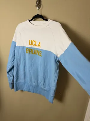 Hillflint UCLA Bruins White Blue Pullover Sweater Sweatshirt Size XL thumbnail 4