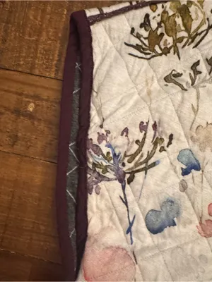 Anthro | BLANK‎ NYC Floral Quilted Kimono thumbnail 4