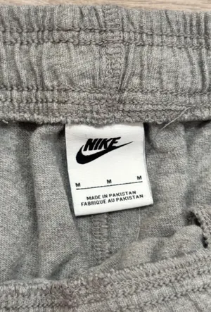 Nike Sportswear Gray Fleece Joggers Sweatpants M thumbnail 4