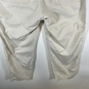 Levis 94 Baggy Pants Womens 25‎ Beige Cream Chino High Rise Utility A3512-0000 thumbnail 7