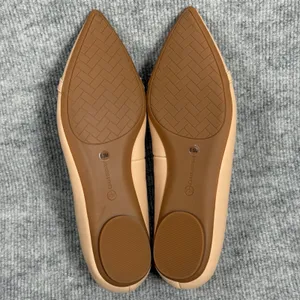 Giani Bernini Size-6.5 M Womens Bentlley Ginger Leather Pointed Toe Flats thumbnail 4