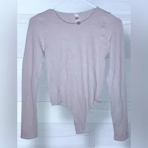 MONO B Women’s Casual Long Sleeve Tan Thermal Bodysuit thumbnail 3