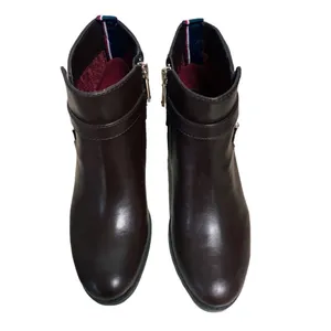 Womens‎ Tommy Hilfiger Faux Leather Side Zip Ankle Boots 7M thumbnail 5