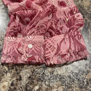 Talbots Top Boho Fairy Cottage Romantic Feminine Ethereal Classic Peacock Medium thumbnail 5