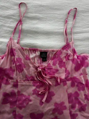 wild fable Pink Floral Mini Slip Dress thumbnail 2