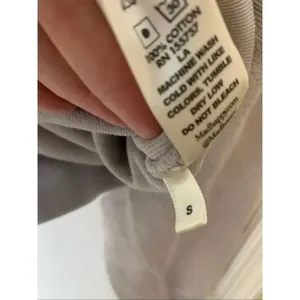Madhappy classic cropped 100% cotton sweatshirt crew neck women's small thumbnail 7